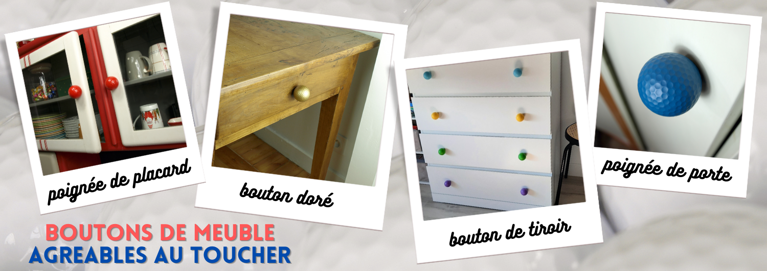 boutons de meubles agréables au toucher